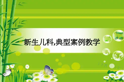 新生儿科,典型案例ppt课件