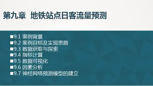 Python大数据分析与挖掘实战 第9章 地铁站点日客流量预测