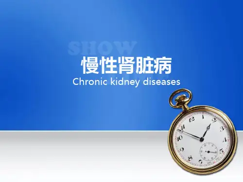 慢性肾脏病最新PPT课件