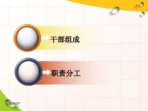 学校中队干部岗位职责ppt课件