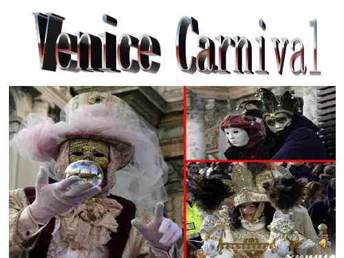 Venice Carnival 威尼斯狂欢节