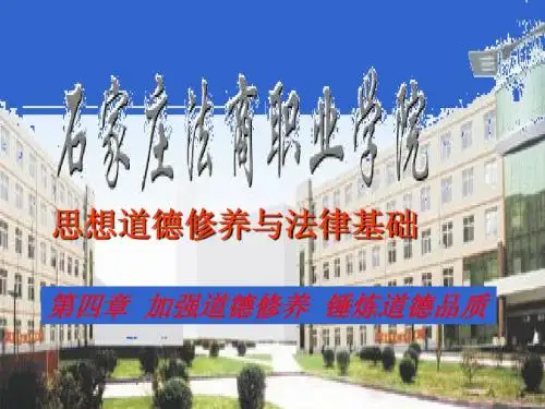思想道德修养与法律基础第4章