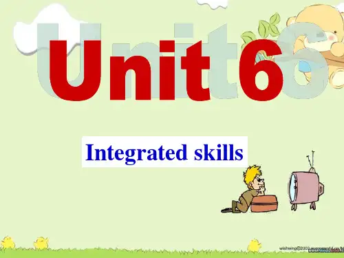 牛津版9A Unit6 Integrated skills课件(共27张PPT)