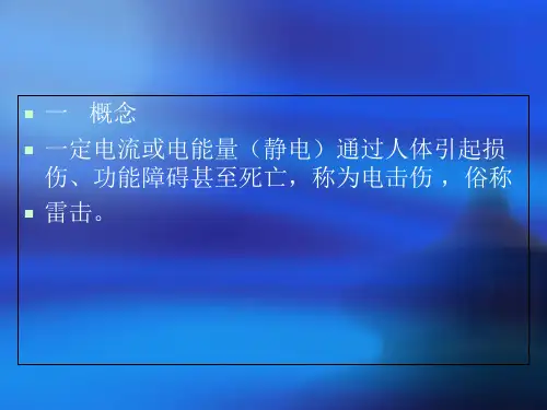 电击伤的护理_【PPT课件】