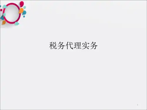 《税务代理实务》教学课件_OK