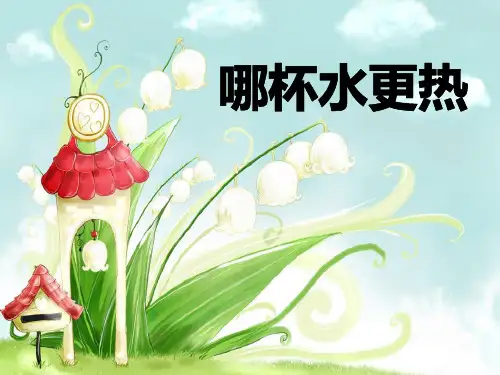 三级上册科学课件 《哪杯水更热》∣青岛版ppt(精选文档)