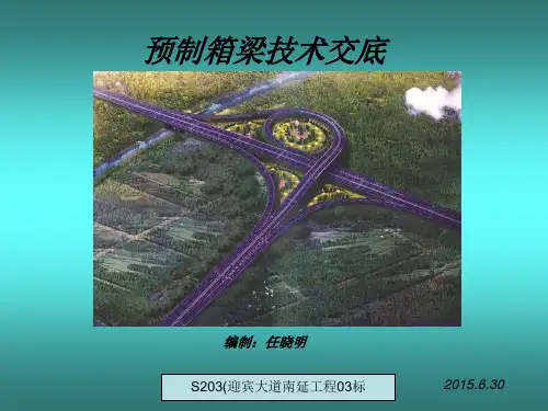 预制箱梁PPT汇总
