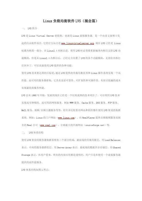 Linux负载均衡