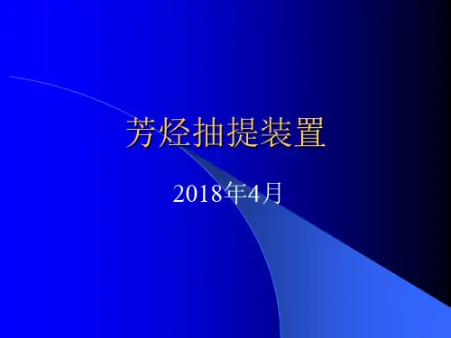 芳烃装置介绍ppt课件