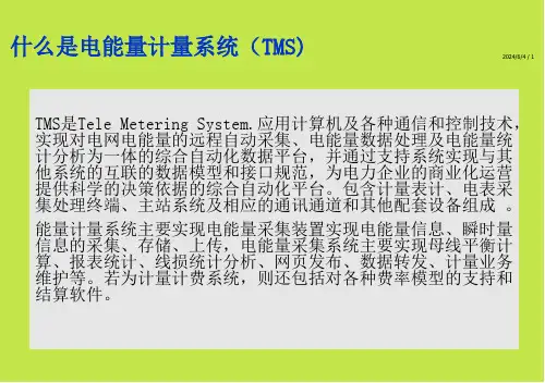 电能量计量系统课件