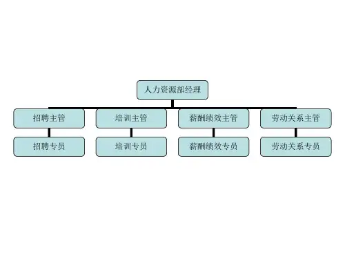 行政中心组织架构图