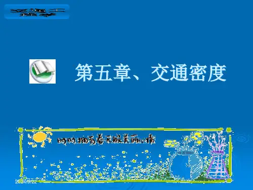 第5章-交通密度