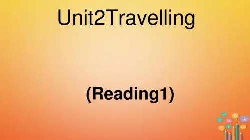 八年级英语下册Unit2Travelling第2课时课件新版牛津版