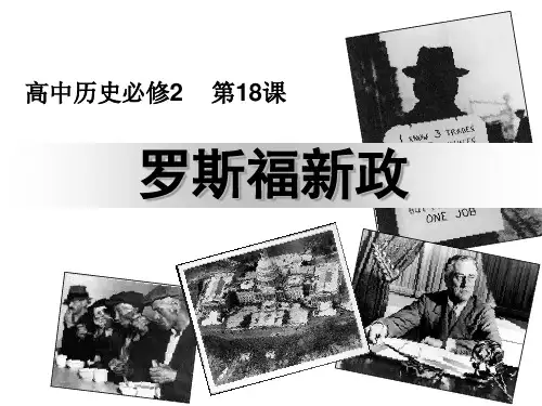 历史人教版必修二《罗斯福新政》课件PPT