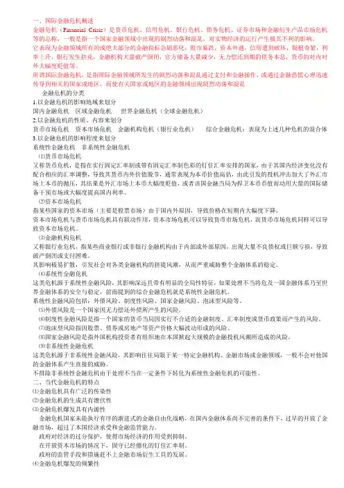 国际金融危机