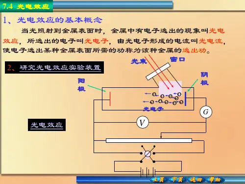 光电效应汇总