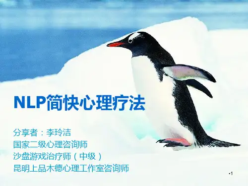 NLP简快心理疗法(第2课)PPT课件