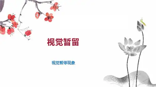 视觉暂留    