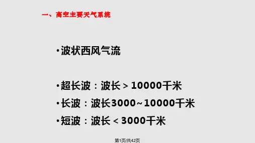 中高纬度天气系统PPT课件