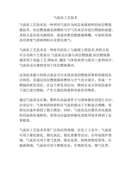 气流床工艺技术