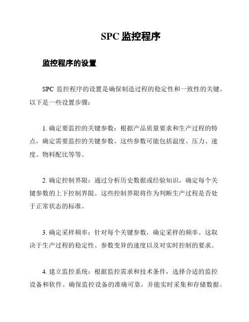 SPC监控程序