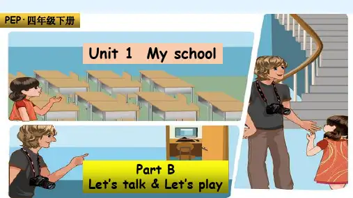 人教版四年级下册unit 1 B let's talk精品课件