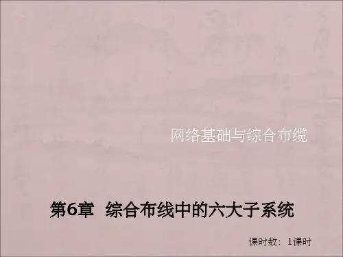 综合布线中的六大子系统