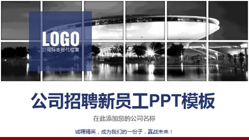 公司招聘企业招聘PPT模板