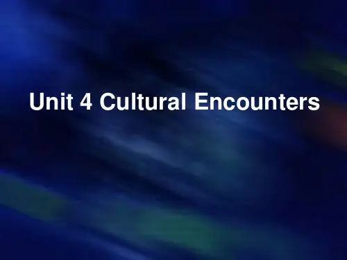 复习精华 - 大学英语《综合教程2》Unit4