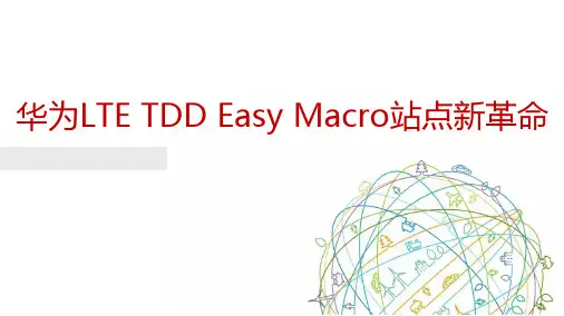 LTE TDD EasyMacro(华为小基站)