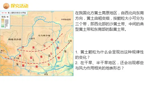 高一地理2.2 风成地貌