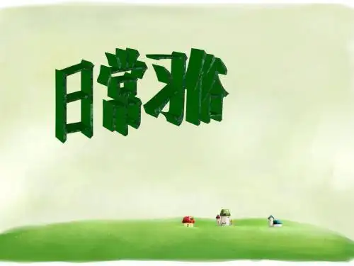 《异国习俗 日常习俗》PPT课件 ｜鲁人版 
