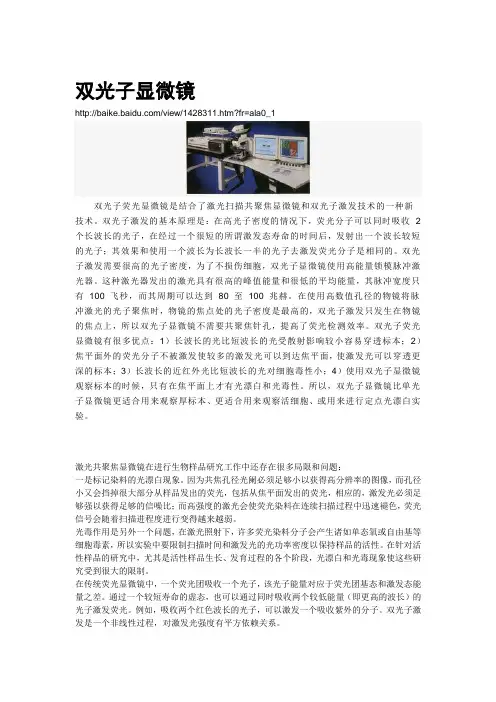 双光子显微镜