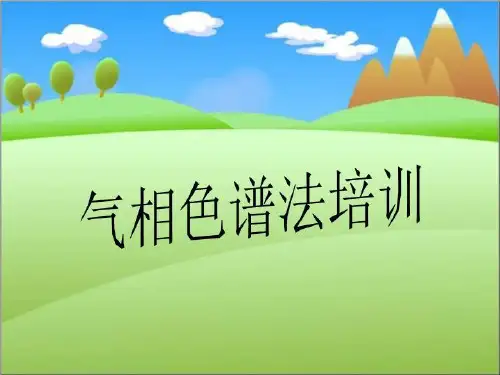 气相色谱法培训