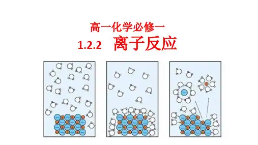 1-2-2《离子反应》(教学课件)——高一上学期化学人教版(2019)必修第一册