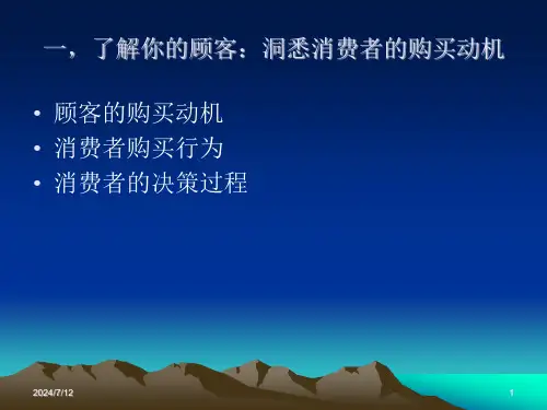 消费者行为ppt