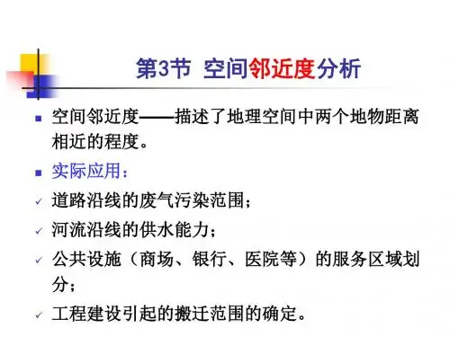 5-3 4、空间分析的原理与方法