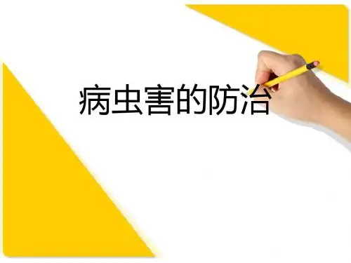 鄂教版小学科学五上《23防治病虫害》PPT课件