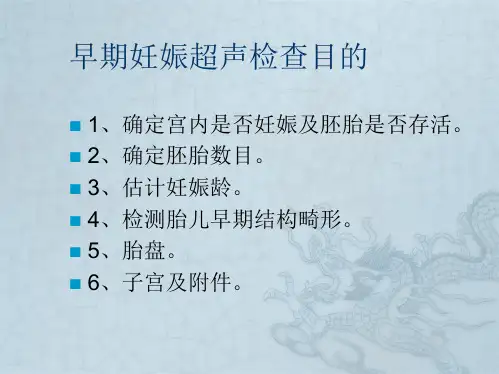 产科超声检查