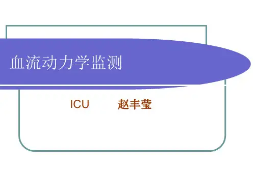 血流动力学监测