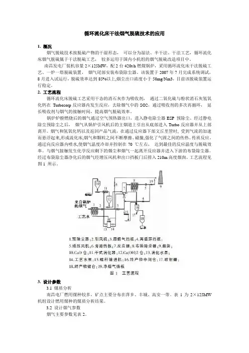 CFB干法烟气脱硫技术的应用