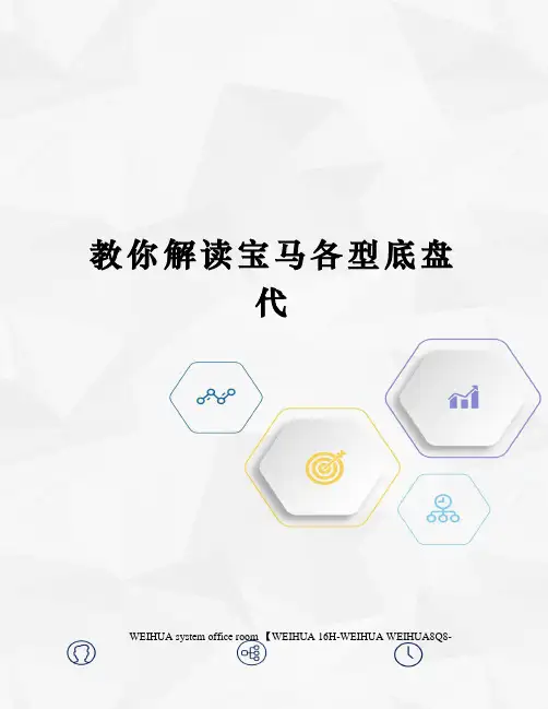 教你解读宝马各型底盘代修订稿