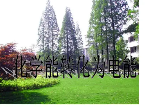 高二化学化学能转化为电能省名师优质课赛课获奖课件市赛课一等奖课件