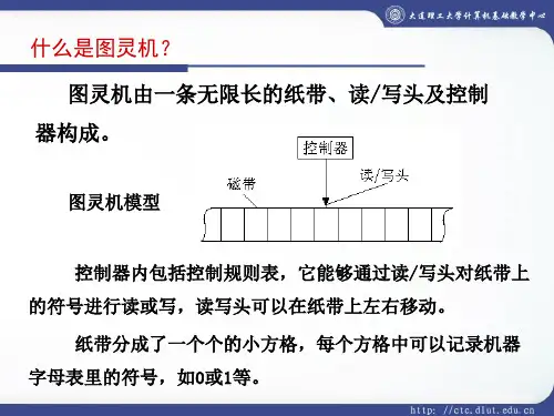 图灵机——计算机的理论模型