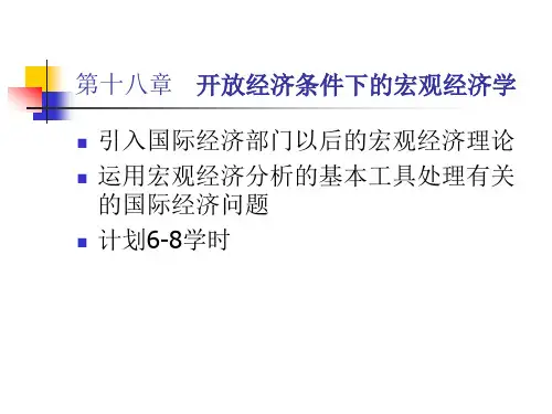 宏观经济学 (6)