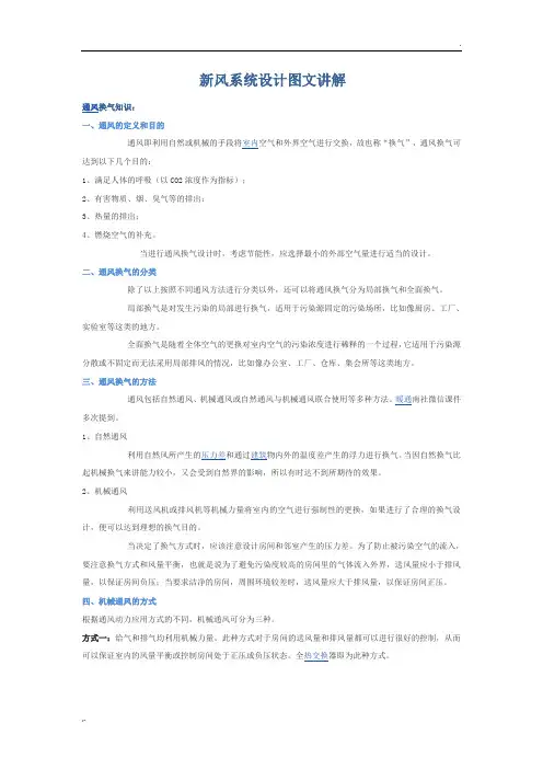 新风系统设计思路