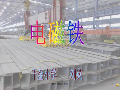 苏教小学科学五上《3.5.电磁铁》PPT课件(1)