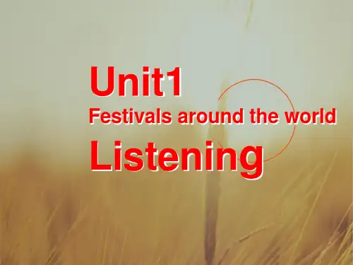 2018年人教新课标高中英语必修三课件：Unit 1 Using language 精品