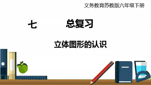 苏教版六年级下册数学课件 第5课时 立体图形的认识 (共20张PPT)