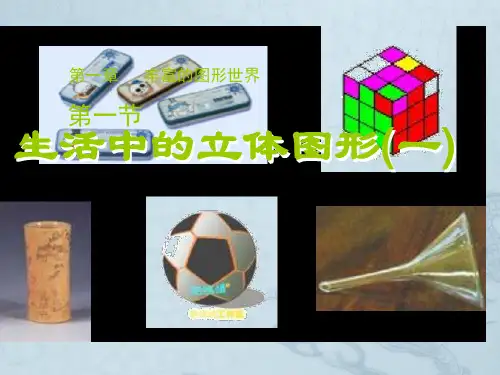 辽宁省灯塔市第二初级中学七年级数学上册 1.1 生活中的立体图形课件1 (新版)北师大版